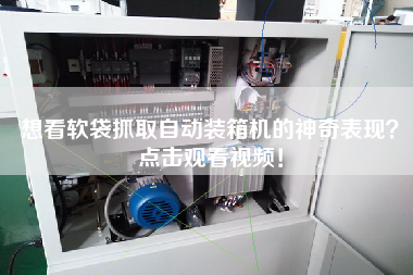 想看軟袋抓取自動裝箱機的神奇表現(xiàn)？點擊觀看視頻！